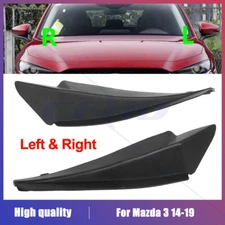Fits 2014-19 Mazda3 L+R Front Windshield Wrap Corner Trim Wiper Cowl Seal Cover