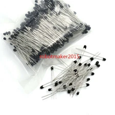 50PCS MF52AT MF52 MF52B 3950 NTC Thermistor Thermal Resistor 5% 10K 50K 100K