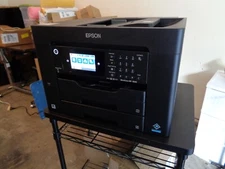 Epson WorkForce Pro WF-7840 Wireless Wide-Format All-in-One Printer - Black