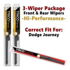 Wipers 3-pk Hi-Performance fits 2009+ Dodge Journey - 25240/190/12A