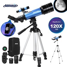 Powerful 400/70 HD Professional Astronomical Telescope With High Tripod Backpack