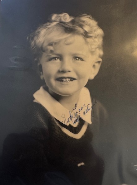 8x10 Print signed Wally Albright Our Gang / Little Rascals comes with COA