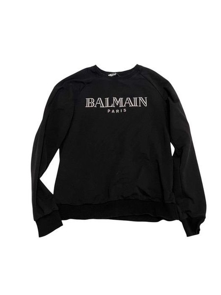 Men Balmain Sweater Black 38