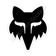 Fox Racing Fox Head Weather Resistant Vinyl Decal/Sticker 10