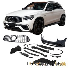 SPORT LOOK CHORME FRONTSTOSSTANGE FRONTSCHÜRZE FÜR GLC W253 X253 FACELIFT SPORT LOOK CHORME FRONTSTOSSTANGE FRONTSCHÜRZE FÜR GLC W253 X253 FACELIFT