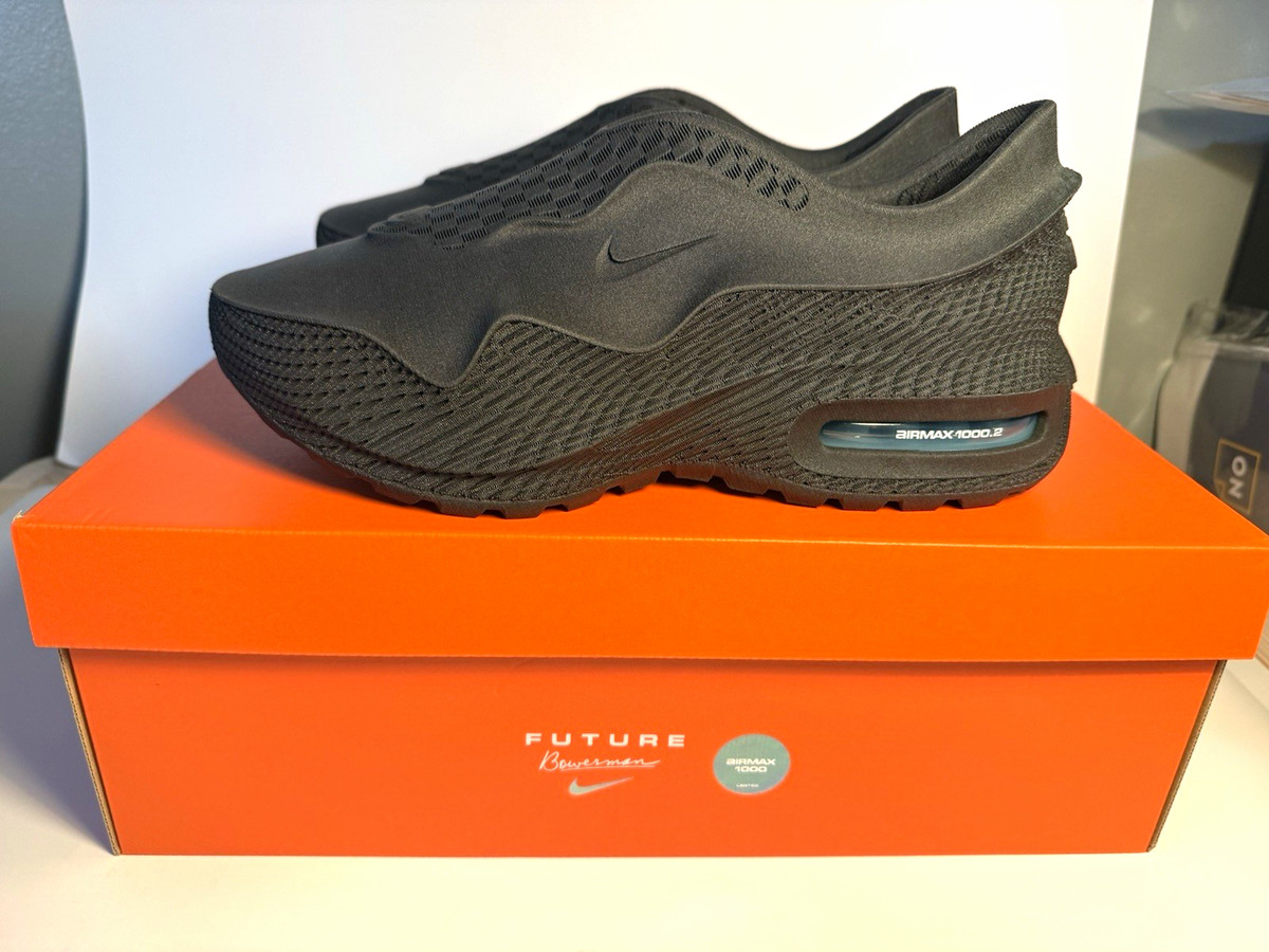 Nike Air Max 1000.2 Slip-On Low Top Men’s Sneakers Black JF3484-006 — product photo 1 of 8