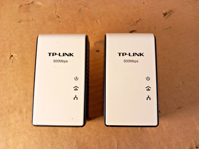 2 x TP Link TL-PA511 AV500 Gigabit Powerline Adapter (einzeln) Netzwerk Heimstecker