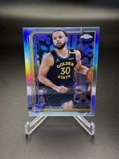 2025-26 Topps Chrome Stephen Curry Refractor #201 Silver
