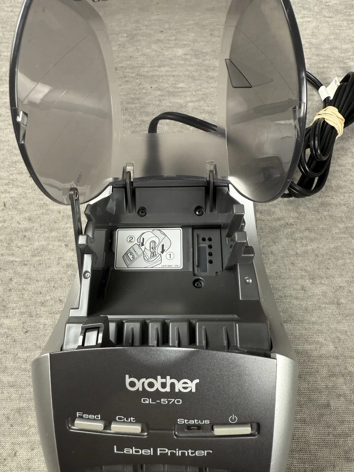 Brother QL-570 Professional High  Thermal Label Printer  EUC Tested And Working - Image 2 of 4
