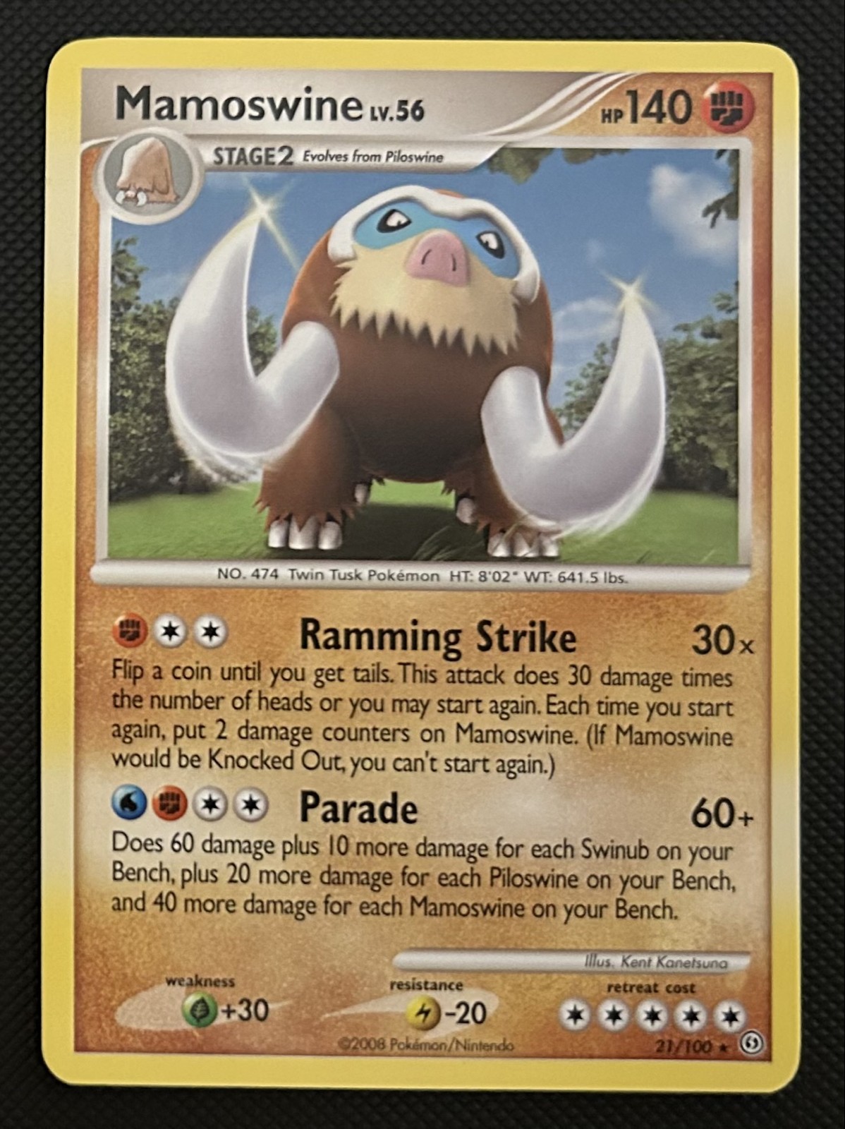 Mamoswine 21/100 Stormfront Regular
