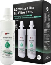 Genuine LG Pack of 2 Refrigerator Water Filters LT700P2 ADQ36006101 ADQ36006121