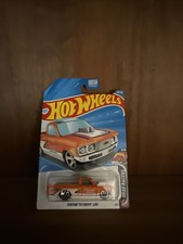 2026 Hot Wheels Orange Summit Custom 72 Chevy Luv Pickup #127
