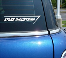 Stark Industries Sticker Decal Funny Marvel Iron Man Avengers Car Truck Window Stark Industries Sticker Decal Funny Marvel Iron Man Avengers Car Truck Window