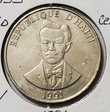 1991 Haiti 50 Centimes Coin