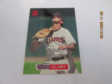 WILL CLARK GIANTS 1994 TOPPS STADIUM CLUB BASE CARD  #203