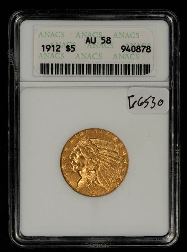 1912-P Indian Half Eagle — photo from another recent sale