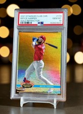 1991 Variation Bryce Harper Gold Refractor /50 PSA 10 2021 Stadium Club Chrome