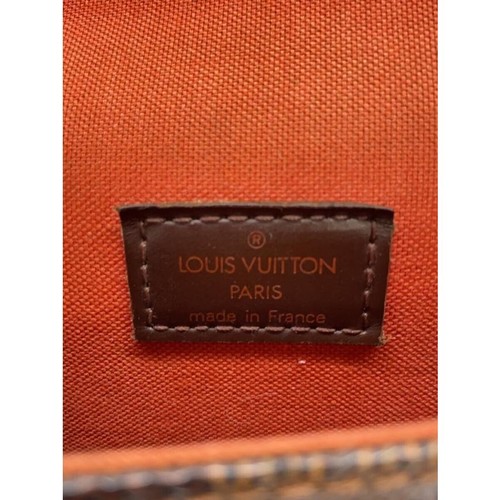 Louis Vuitton Portobello Damier Ebene N45271 Brown PVC Shoulder Tote Bag Used - Picture 6 of 8