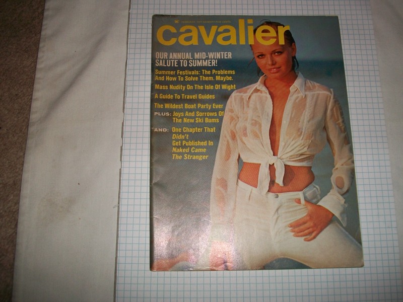 Cavalier Magazine 2/71 spicy men's girlie VF Condition