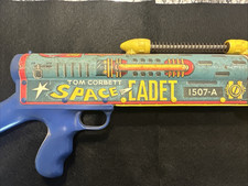 Tom Corbett Space Cadet Machine Gun 1950s Friction Working Toy