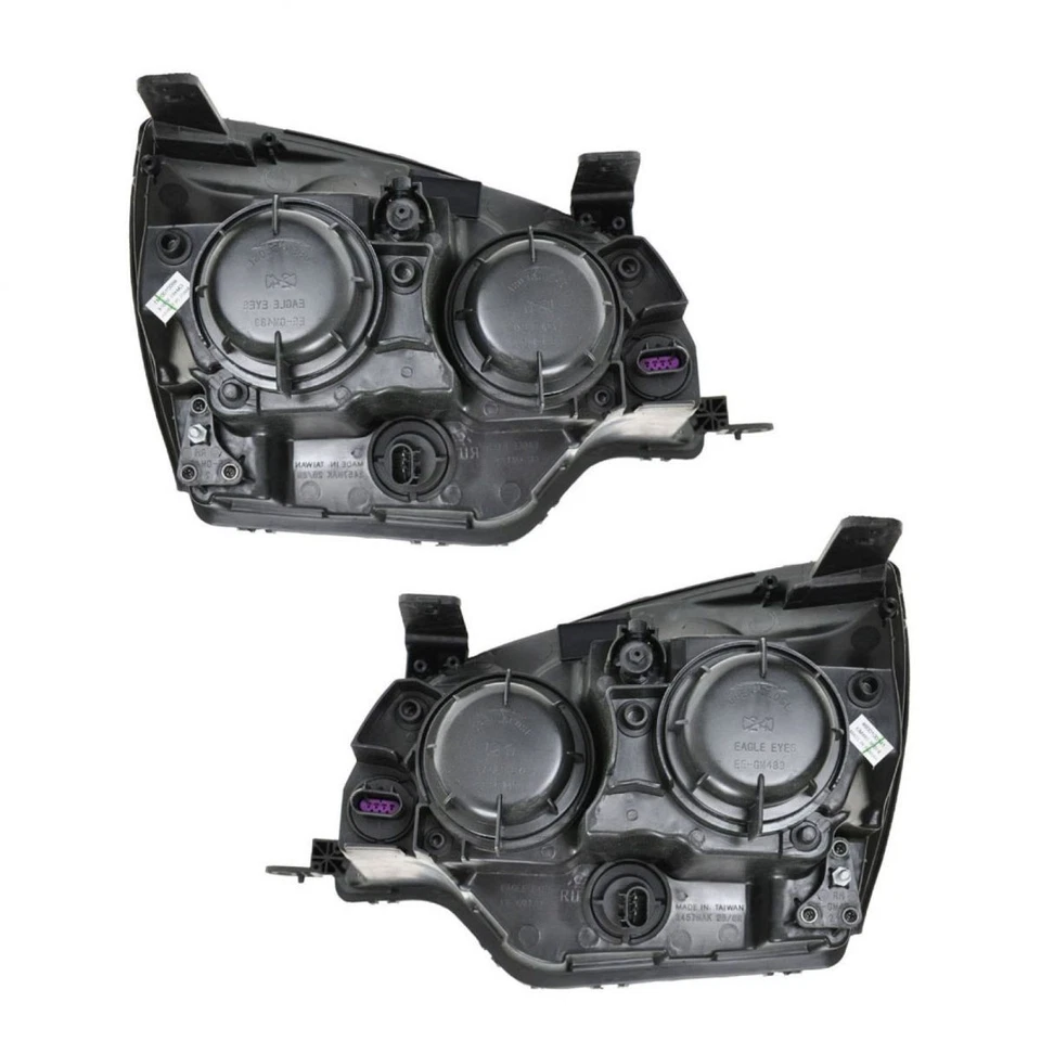 Headlight Assembly Set Fits 12-14 Chevrolet Captiva Sport 08-10 Saturn Vue - Image 2 of 4