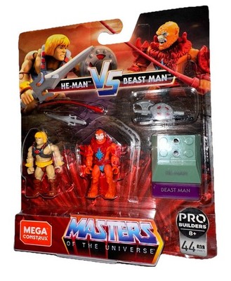 Masters of the Universe He-Man Vs Beast Man Mini Construction Set