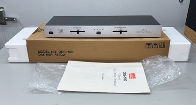 ADC DSS-100 Sub-Sonic Synthesizer Audiophile - In Box W/ Manual - Excellent