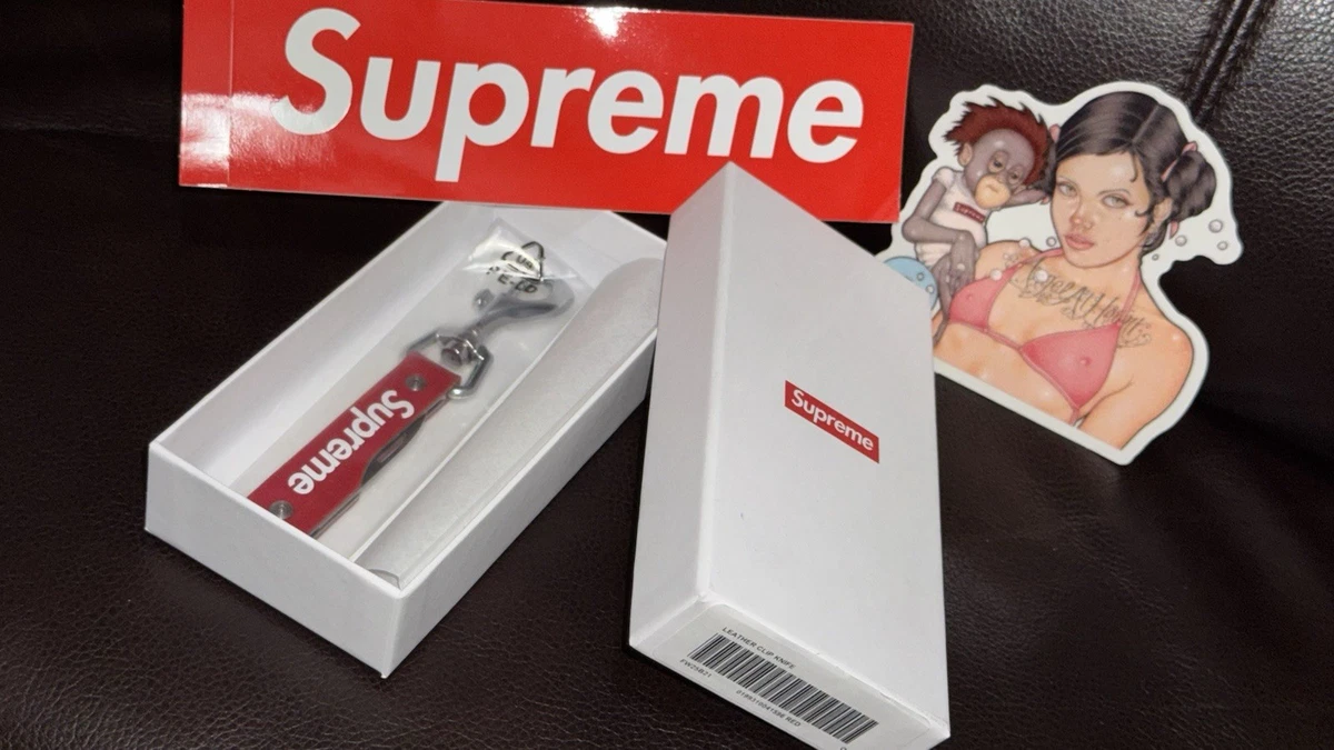Supreme Leather Key Chains, Rings & Cases for Men for sale | eBay