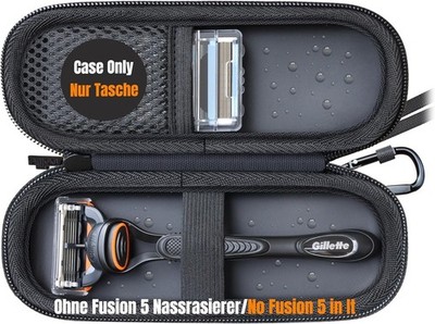 PU Tasche Kompatibel mit Gillette ProGlide Rasierer,Fusion 5 and Mach3