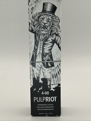 PULP RIOT FACTION 8 Professional Permanent Hair Color,   4-00 NATURAL 