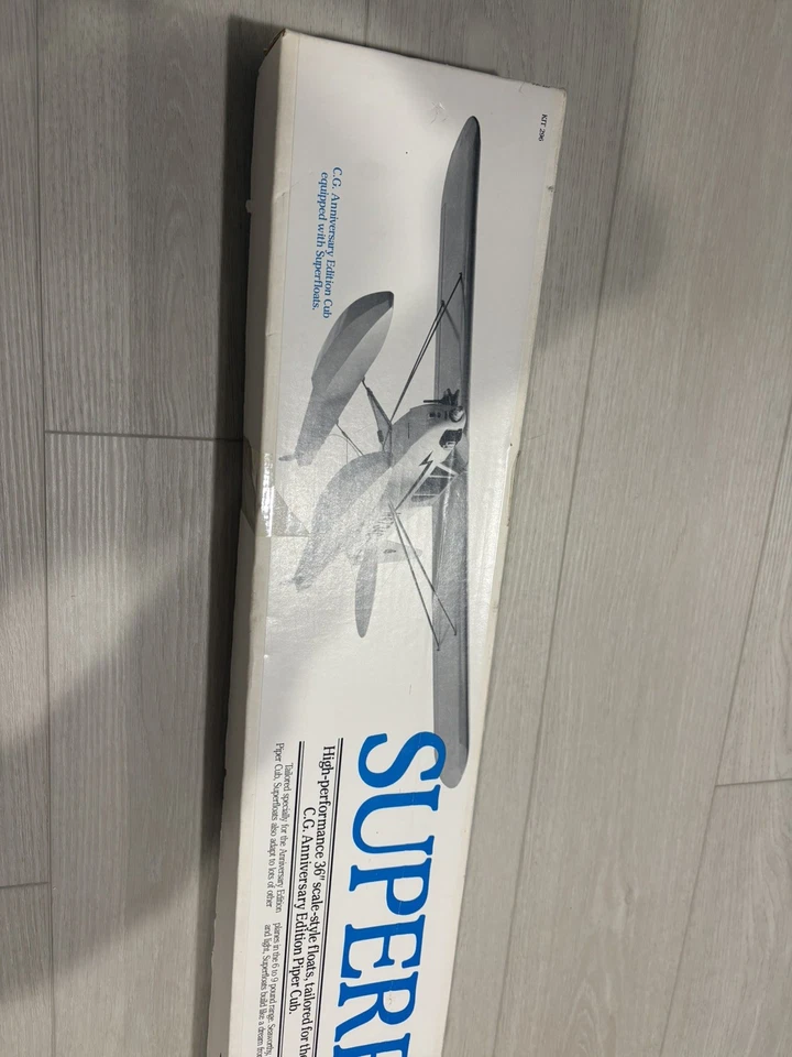 CARL GOLDBERG 36" Superfloats FOR Anniversary Edition Piper Cub Model Kit 296 - Image 2 of 3
