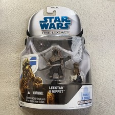STAR WARS -Legacy Collection Leektar & Nippet Fig Set Ewoks Build A Droid NEW