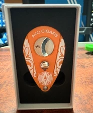 XiKAR Xi2 Cigar Cutter GUILLOTINE Silver Blades AVO CIGARS Special Edition