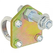 RockJock for Steering Stabilizer Shock Bracket Kit Fits 1 1/4in Rods Included in