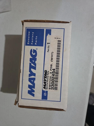 MAYTAG DRYER CONTROLL SWITCH PART # 33002454