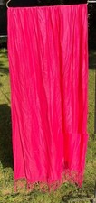 Bijoux Terner Hot Pink Viscose Scarf Stole Barbie Core 85x35