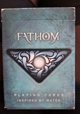Ellusionist Fathom Playing Card Deck Made in USA (Good Condition)
