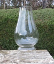 Vintage Tram Comet Glass Oil Lamp Chimney 75mm 3" Anchor Branded