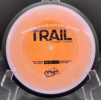 Axiom MVP Neutron Trail - Transitional Color Swirl James Conrad Line Disc Golf