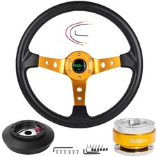 Gold Steering Wheelquick Releasehub Adapter 121h For Supra Celica Lexus Is300 Gold Steering Wheelquick Releasehub Adapter 121h For Supra Celica Lexus Is300