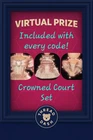 Royale High Castle Enchantraverse Halo Crowned Court Set Code Only Sent In Dm's