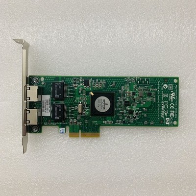 HP NC382T Dual Port 1GB Gigabit NIC PCIe Server Adapter 458491-001 453055-001 #z
