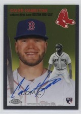 2023 Topps Chrome Platinum Anniversary Auto Caleb Hamilton #CPA-CH Auto 2ra