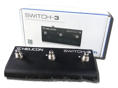 TC-Helicon SWITCH-3 Switcher Pedal 4452 Tested & Works