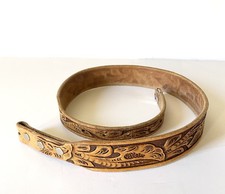 Merrit  s Leather cowboy western boys belt 26