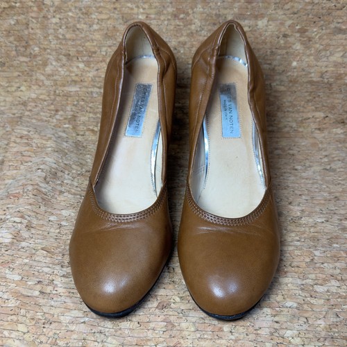 Dries Van Noten, Scarpe décolleté Dries Van Noten vintage pelle marrone tacco EU 40 (10 M) Italia vintage