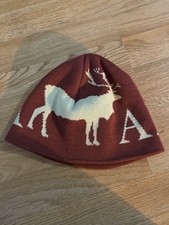 Simple Alaska Beanie with Elk Design