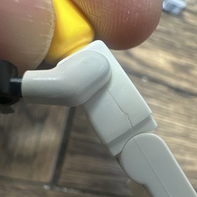 Lego Minifigure Agents Dr. Inferno  Arm Claw Metallic 8970 Agt013a cracked torso