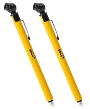 Compact 2-pack Tire Pressure Gauges - 10-75 Psi Easy-to-use For Safety Compact 2-pack Tire Pressure Gauges - 10-75 Psi Easy-to-use For Safety