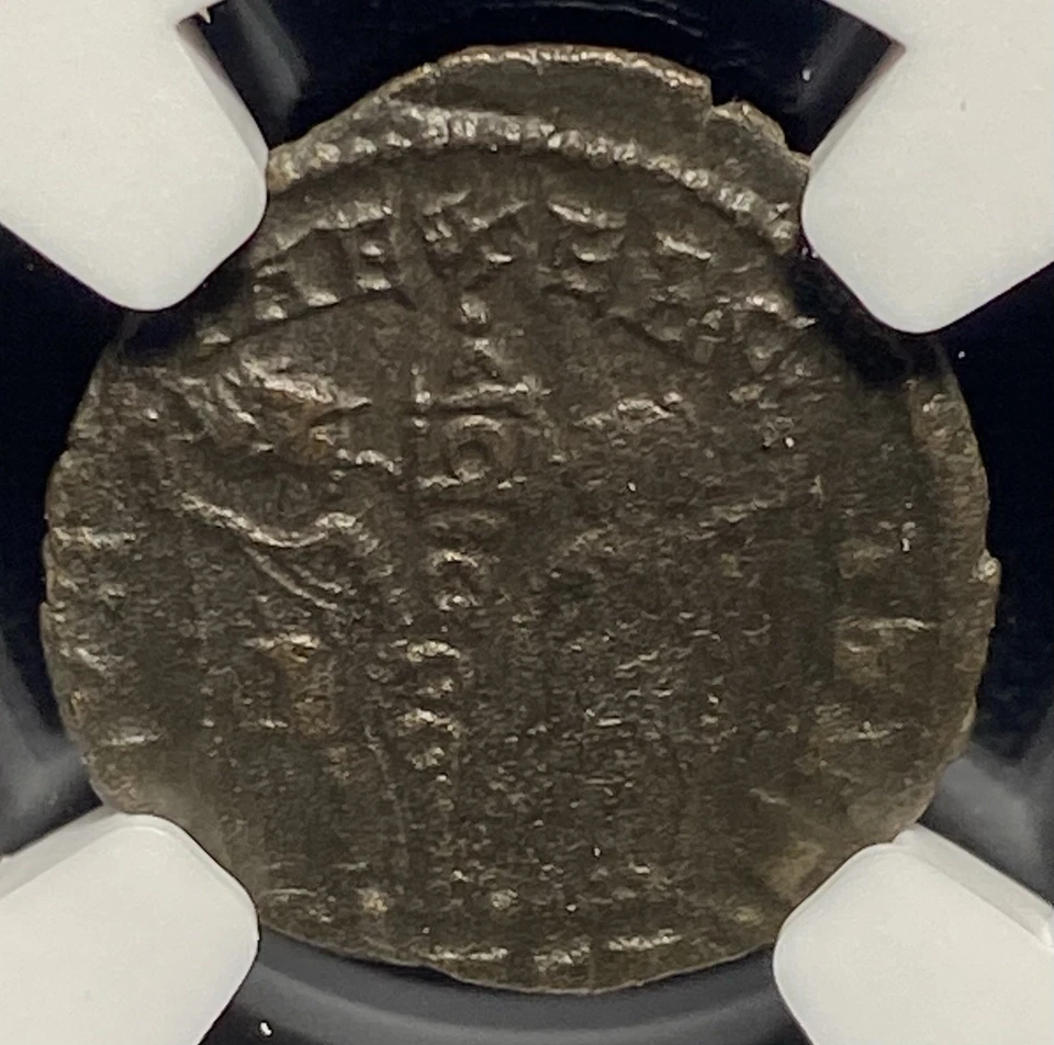 Constantine I the Great 307-337 AD, Roman Empire AE3/4 Bi Nummus Bible Coin, NGC - Image 3 of 4